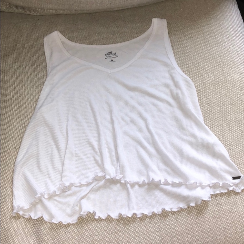 V neck crop top
